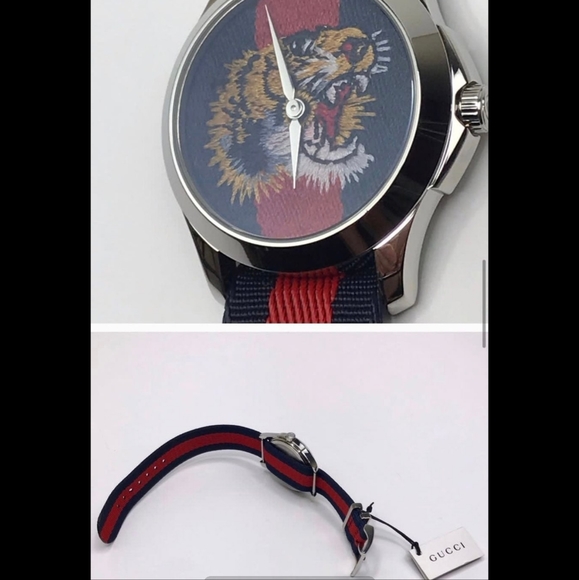 Authentic Gucci L'avegue Par Amor Tiger Watch - Picture 3 of 12
